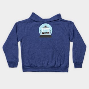 Winter Snow Globe Kids Hoodie